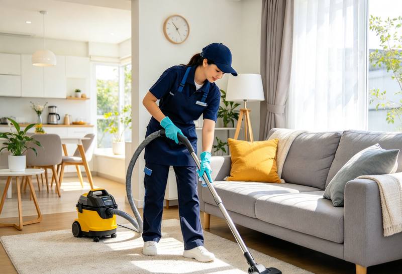 Illustrative image: Home carpet and floor cleaning